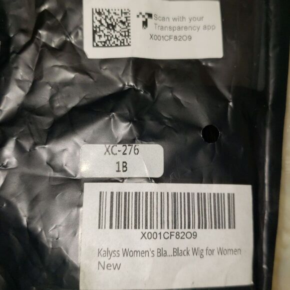 Yaki Black Short Bob Wig~With Bangs~Synthetic~NEW - Picture 10 of 11